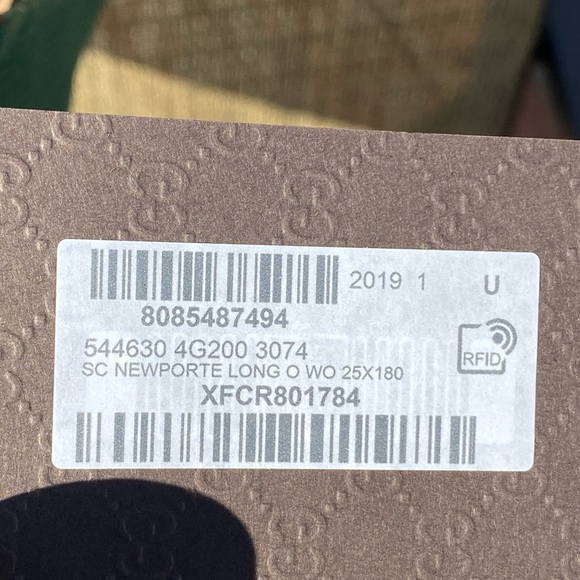 💥SOLD💥 GUCCI Wool Guccissima Scarf & Beanie - Picture 3 of 8